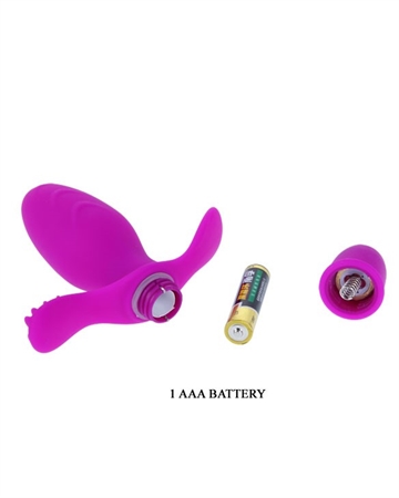 Pretty Love Fitch vibrerende anal plug batterier